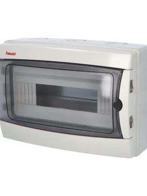 Skříň ACQUA 3912-TTB IP65, 12 mod., průhled. dveře, 217x307x105mm Odeslání Ihned