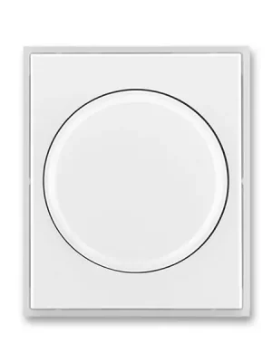Vrácení Zdarma Element® 3294E-A00123 01 kryt stmívače s otočným ovládáním, s upevňovací maticí barva bílá / ledová bílá ABB