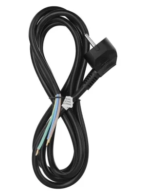 Bezpečná Platba Flexošňůra 3x1,5mm 2m černá *S18322