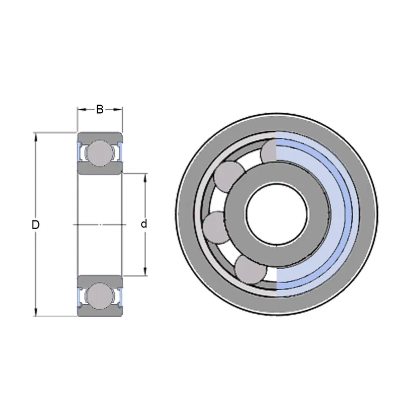 ZVL 627 2Z – ložisko 7×22×7 mm Nejlepší Cena