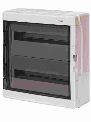 Skříň ACQUA+ 39036 IP65, 36 mod., kouřové dveře, 430x464x150mm Omezená Nabídka