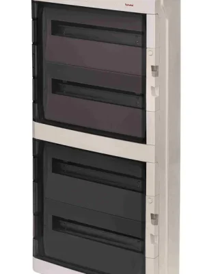 Aktuální Skříň ACQUA+ 39072 IP65,72 mod., kouřové dveře, 430x878x150mm