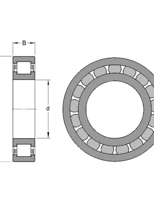 ZVL NUP 208 E – ložisko 40×80×18 mm Pouze Dnes