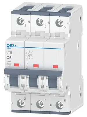 Jen Po Omezenou Doba Jistič LTE-6C-3 *OEZ 41941