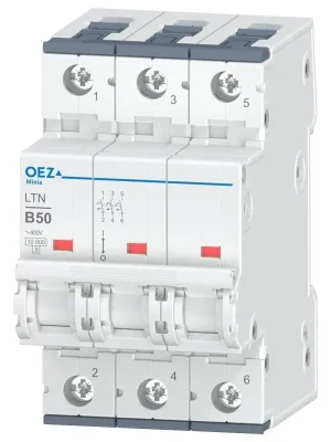 Jen Po Omezenou Doba Jistič LTN-50B-3 *OEZ 41777