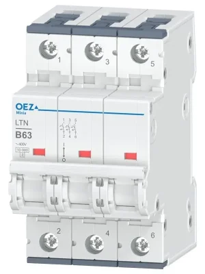 Akční Cena Jistič LTN-63B-3 *OEZ 41778