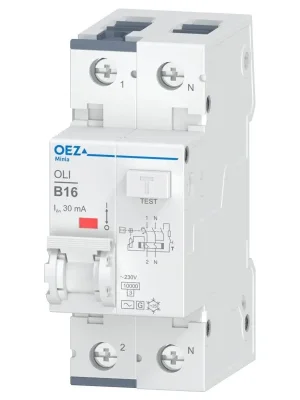 Časově Omezené Chránič kombi OLI-16B-1N-030AC-G