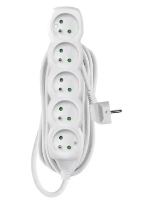 Prodlužovací kabel 5m 3x1,5mm 5 zásuvky 250V~/16A max P0515R Ověřený