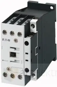 Pouze Dnes Eaton DILM25-10(RDC24) Výkonový stykač 25A/11kW AC-3, 45A AC-1, 3pól + 1Z, Uc=24V DC *277146