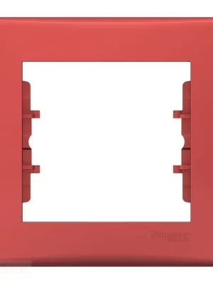 Sedna - Rámeček jednonásobný, red *SDN5800141 Schneider electric Rychlé Dodání