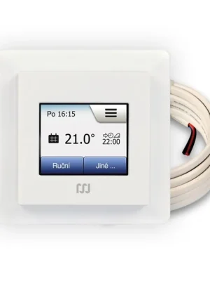 Nejlepší Cena Termostat Treo H Touch 225 programovatelný s dotykovým displejem sněhobílý, hranatý, kontakty 16A, IP21