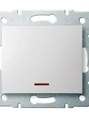 Vypínač LED LOGI 02-1110-102 bi jednopólový barva bílá 25078 Kanlux Horká Nabídka