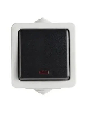 Nejprodávanější Vypínač LED TEKNO 05-1110-143 sz jednopólový č.1 barva černá 25353 Kanlux