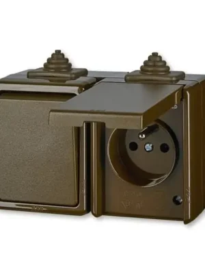 Zásuvka+vypínač 3932-20062 H Bezpečná Platba