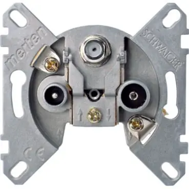Nejlepší Cena Mechanismus koncové anténní zásuvky, R+TV+SAT MTN466097