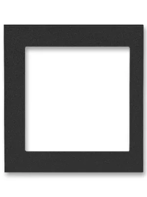 Výprodej Levit®M 3901H-A00255 63 kryt rámečku s otvorem 55x55, krajní barva onyx ABB