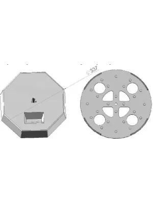 Top Prodej Podstavec betonový 337mm 100160
