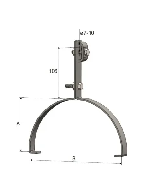 Novinka Podpěra PV 15 ab Cu 300101