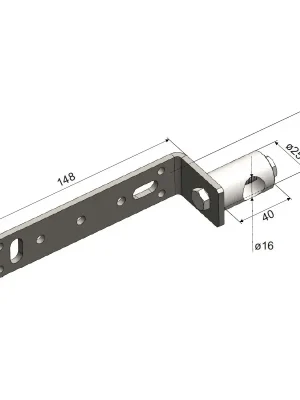 Držák DIH-L FeZn 450050 Pouze Dnes