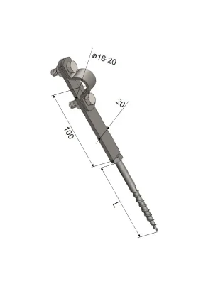 Držák DOT vrut 160mm 443060 ne Omezená Nabídka