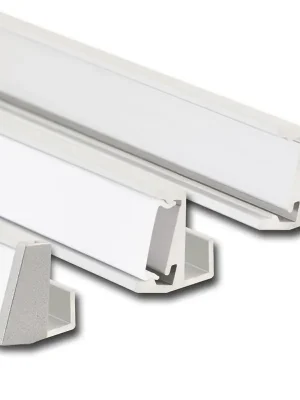 Ověřený Speciální hliníkový profil, na sklo 8 mm, mléčný difuzor 2m *ML-761.080.02.2