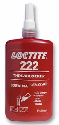 Loctite LOCTITE 222 Zajišťovač šroubů NP 250 ml Ověřený