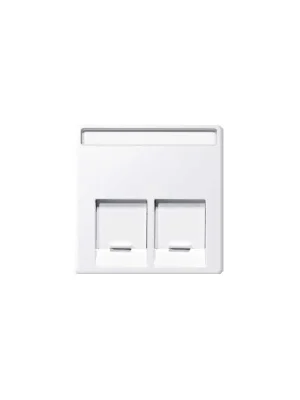 Levný Kryt 2z.RJ45 Systém M MTN469925 pol