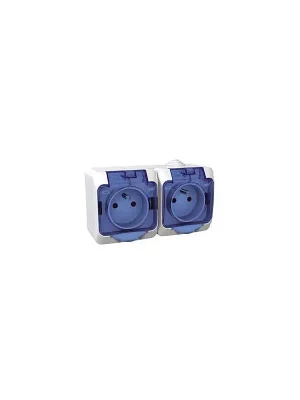Omezená Nabídka Zásuvka 2x WDE000524 Cedar IP44 či
