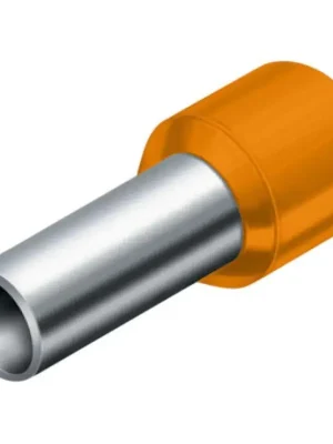 TECHNIK ELEKTRO DUTINKA IZOLOVANÁ PRŮŘEZ 0,50MM2 10MM ID 2,8MM UL CSA A DIN46228 BEZHALOGENOVÁ ORANŽOVÁ DI 0,5-10 ORANŽOVÁ Aktuální