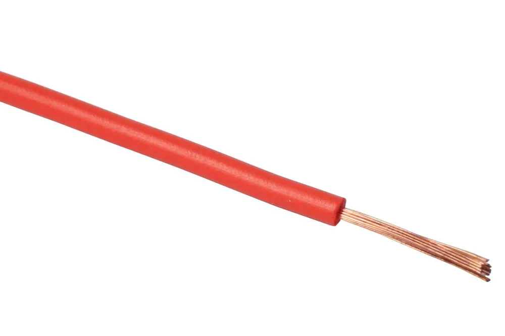 Vodič CYA H05V-K 1 RUDÁ Pouze Dnes
