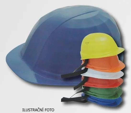 Přilba žlutá lehká polyetylénová fasetová skořepina XTline JA6172 Omezená Nabídka