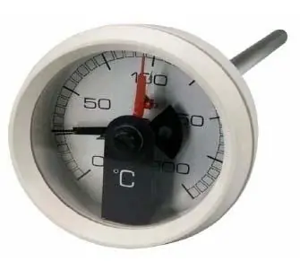 TER TEPLOMĚR DKR106 0-450C L=250MM KONTAKTNÍ ROVNÝ DKR106-250/0+450 Finální Výprodej