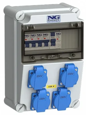 Dokud Zásoby Vydrží NG ENERGY KOMBINACE ZÁS. SC 31 309 E.01 4X 16A 230V CHRÁNIČ 2P JISTIČE