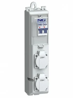 Originální NG ENERGY KOMBINACE ZÁS. RJ 31 6324.01 ZÁS. 2X16A 230V, JISTIČE 2X 16A/1