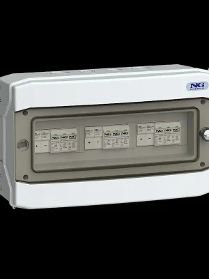 NG DC ROZVADĚČ ASABOX 3XSTRING,3xSPD T1+T2,1000V,3X POJ.ODPÍNAČ,16A,IP65 Dokud Zásoby Vydrží
