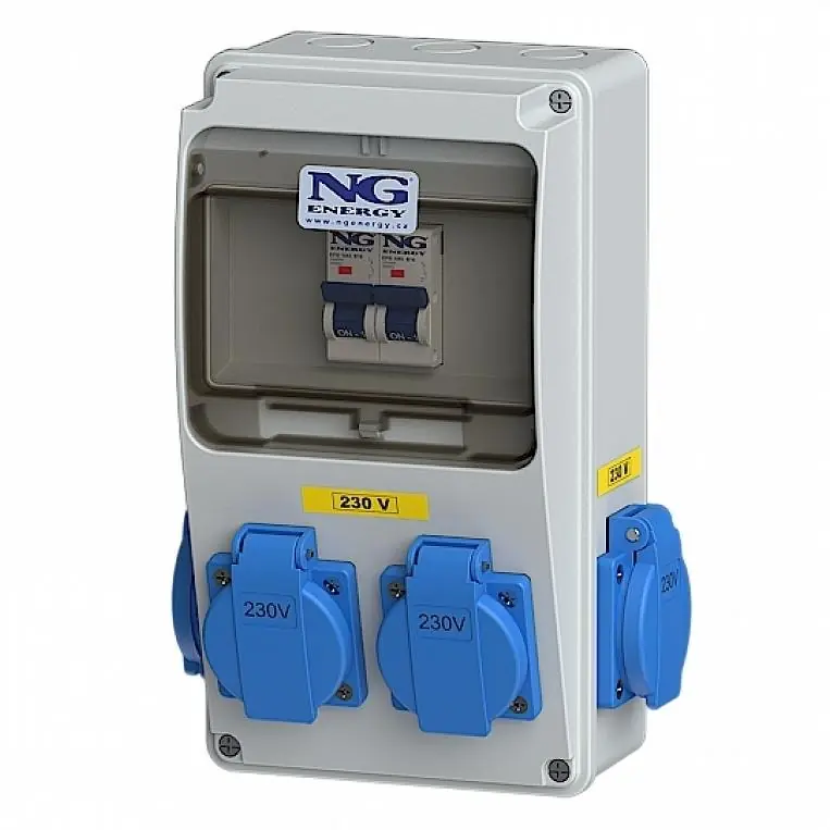 NG ENERGY KOMBINACE ZÁS. MINI 4X 16A 230V JISTIČE Finální Výprodej
