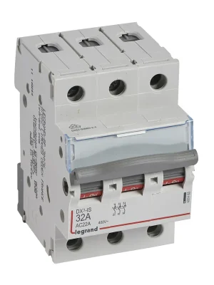 Vysoce Kvalitní Spínač LEGRAND 406465 DX3 32A/3P 400V