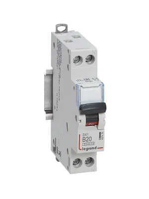 Autentický LEGRAND Jistič 20B/1+N DX3 407476