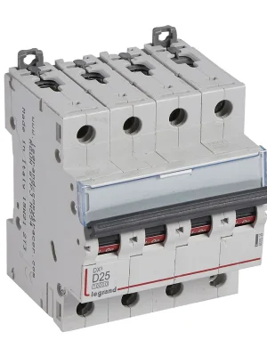 Značkový LEGRAND Jistič 25D/4 DX3 409535