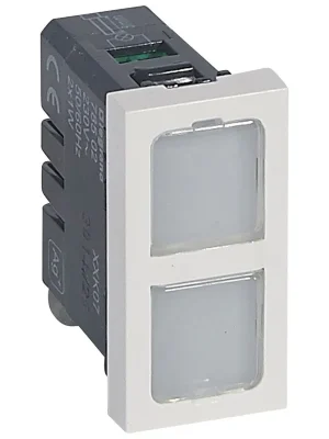 Akce LEGRAND Kontrolka MOSAIC 78502 230V 1M dvojitá