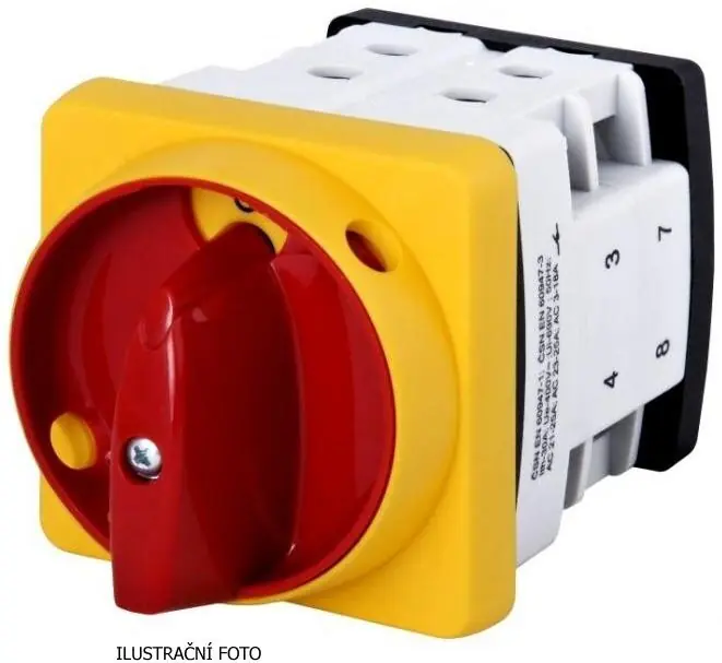 Vačkový spínač OBZOR VSN10 1103 A8-V-NVZ1R 10A Autentický