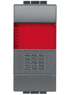 Spínač BTICINO L4038R BTLV tlač.1M antr. Zlevněný