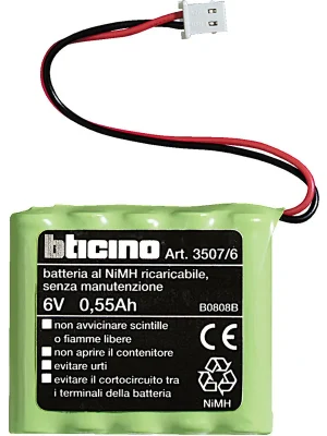 Dokud Zásoby Vydrží BTICINO Baterie 3507/6 6V