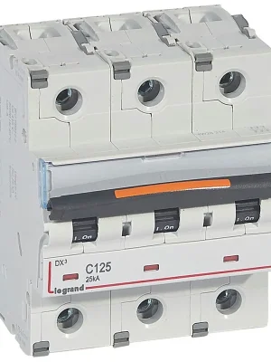 Ověřený LEGRAND Jistič 125C/3 DX3 409790