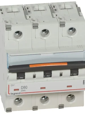 Expresní Doručení LEGRAND Jistič 80D/3 DX3 409840