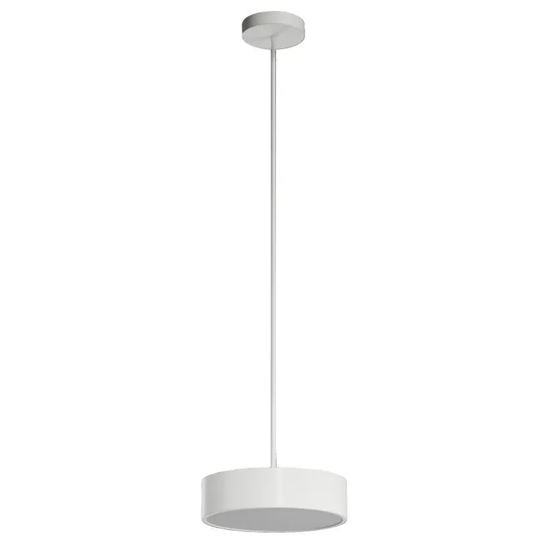 Závěsné plastové svítidlo OSMONT KRUGER P1 FO IP40 25W E27 HF bílá KRU40013 Časově Omezené