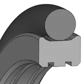 Výhodná Nabídka Rotační těsnění DICHTOMATIK 42 x 53 x 4.2 WDI 32 PTFE