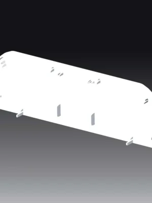 KOPOS Kryt 8491_HB koncový Pk 210X70 D bílá/ral 9003 Nízká Cena