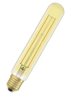 LED žárovka trubková Osram Vintage 1906 T35 E27 4W (35W) 400 lm 2000K 820 filament zlatá Poslední Šance