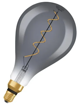 Finální Výprodej LED žárovka Edison Osram Vintage 1906 Big Grape 160 4W (150W) 140 lm 1800K 818 filament kouřová stmívatelná